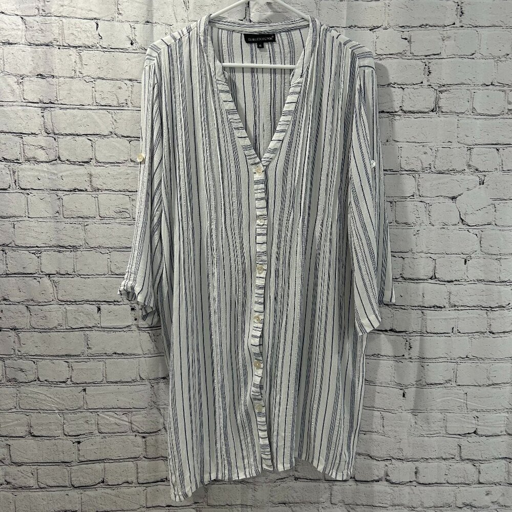 Ladies Club Z Collection swim coverup Size XL